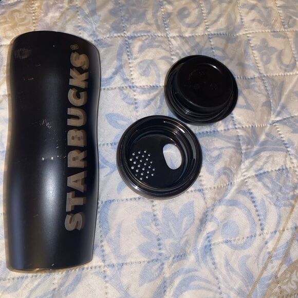 Starbucks x Fragment Miyashi Park Japan Stainless Bottle Matte Black 355ml 12oz - Picture 7 of 10
